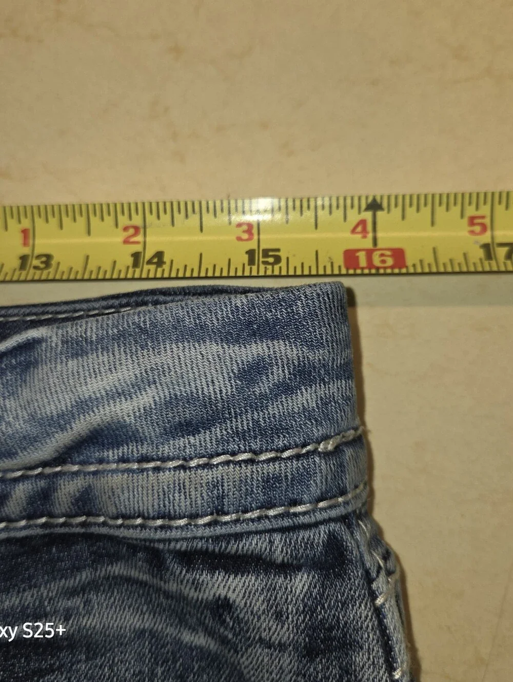 Miss Me Easy Boot Mid Rise Bootcut Jeans Light Wash Embellished Size 27 JE8700ES